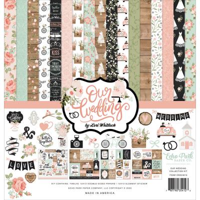 Echo Park Our Wedding Designpapier - Collection Kit